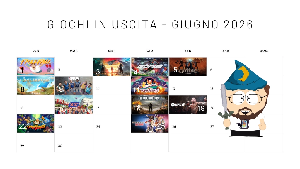 giochi in uscita giugno 2026